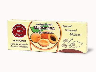  Мармелад натуральный "Абрикос" 140г в Рузаевке