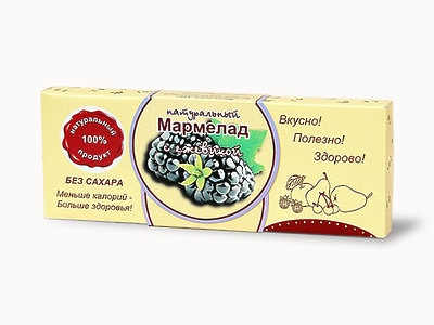 №2 Мармелад натуральный "Ежевика" 140г в Рузаевке